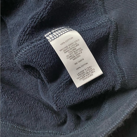 Vineyard Vines Casual Navy Quarter Zip Sweatshirt Shep Shirt - Picture 6 of 6